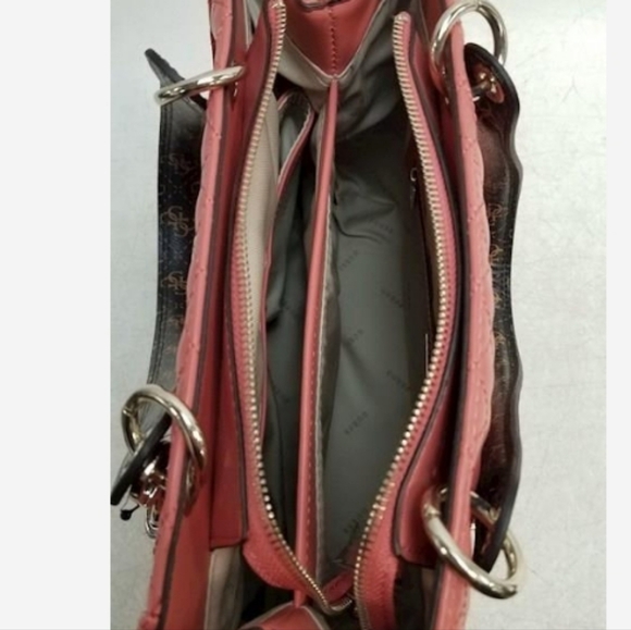 Guess Pink quilted purse, new, 13"×9"x6" - Picture 3 of 10